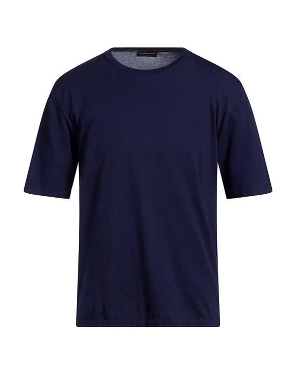 ロベルトコリーナ メンズ トップス シャツ ROBERTO COLLINA プルオーバー Midnight Blue ブルー