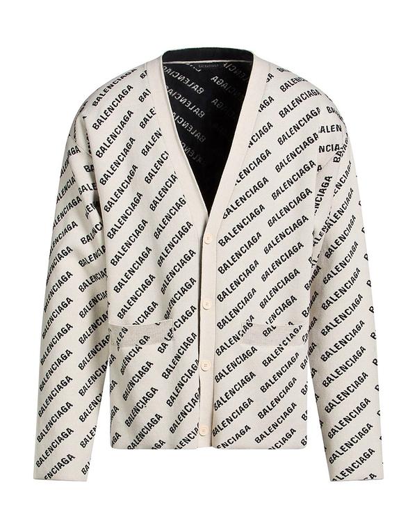 バレンシアガ メンズ アウター ジレー BALENCIAGA ジレー Off White 象牙色