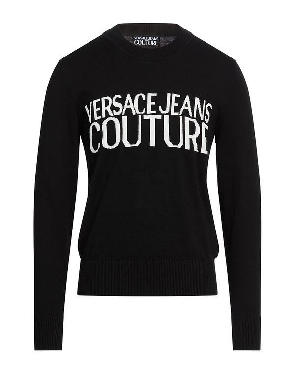 ヴェルサーチ メンズ トップス シャツ VERSACE JEANS COUTURE プルオーバー Black ブラック
