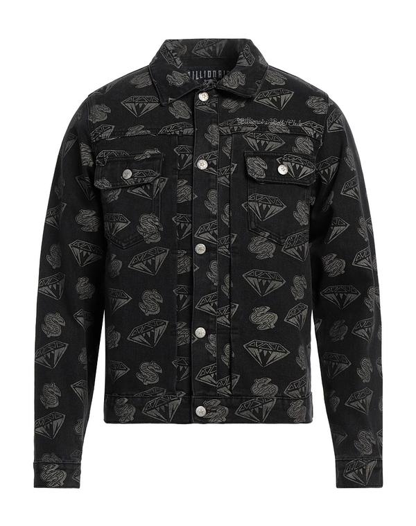 ビリオネアボーイズクラブ メンズ アウター ジャケット・ブルゾン BILLIONAIRE BOYS CLUB デニムブルゾン Black ブラック