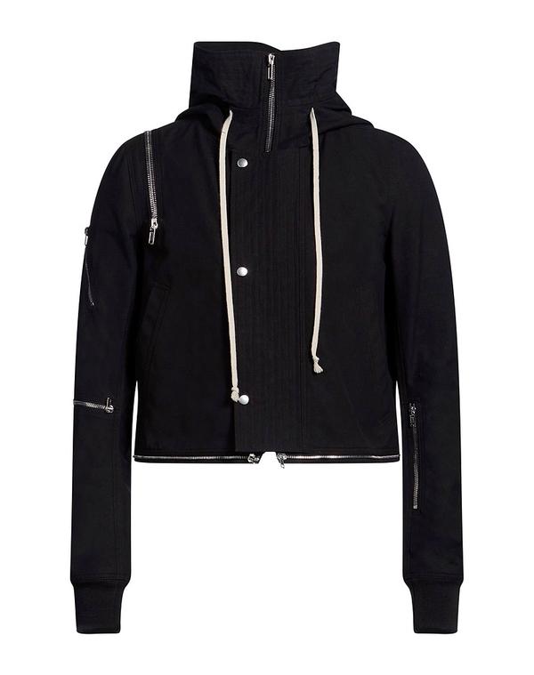 リックオウエンス メンズ アウター ジャケット・ブルゾン RICK OWENS ブルゾン Black ブラック