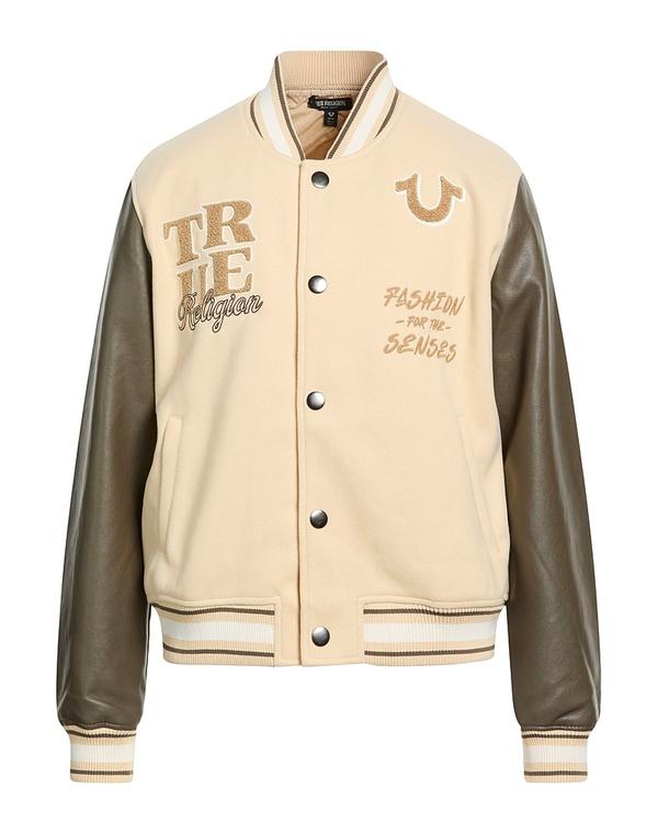 トゥルーレリジョン メンズ アウター ジャケット・ブルゾン TRUE RELIGION ブルゾン Beige ベージュ