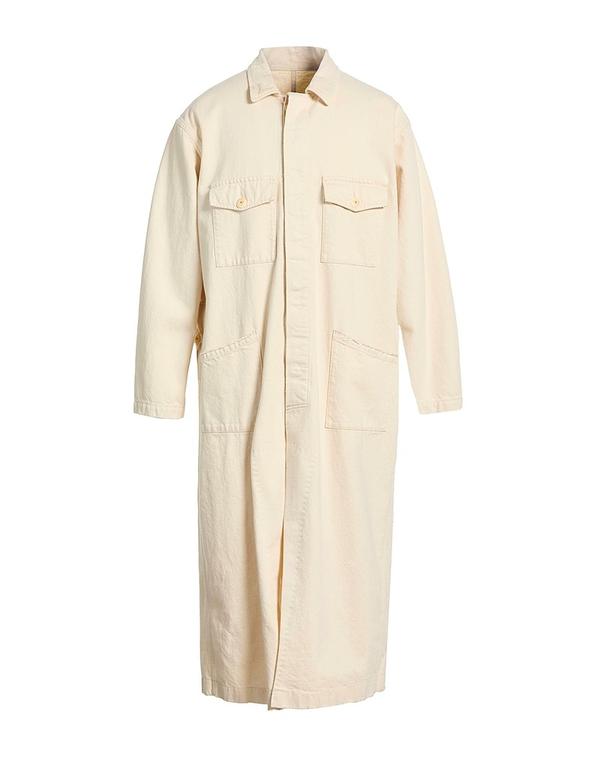 マルタンマルジェラ メンズ アウター 厚地の外套 MAISON MARGIELA ともし火厚地の外套 Off White 象牙色 メンズファッション-コート・ジャケット