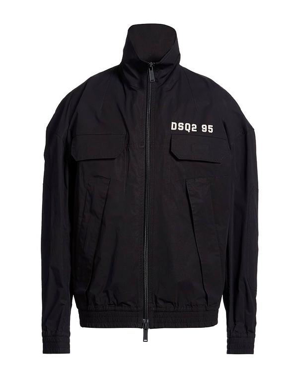 ディースクエアード メンズ アウター ジャケット・ブルゾン DSQUARED2 ブルゾン Black ブラック