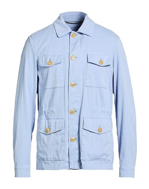 カナーリ メンズ アウター 上衣・上衣 CANALI 上衣 Light Blue 青色 メンズファッション-コート・ジャケット
