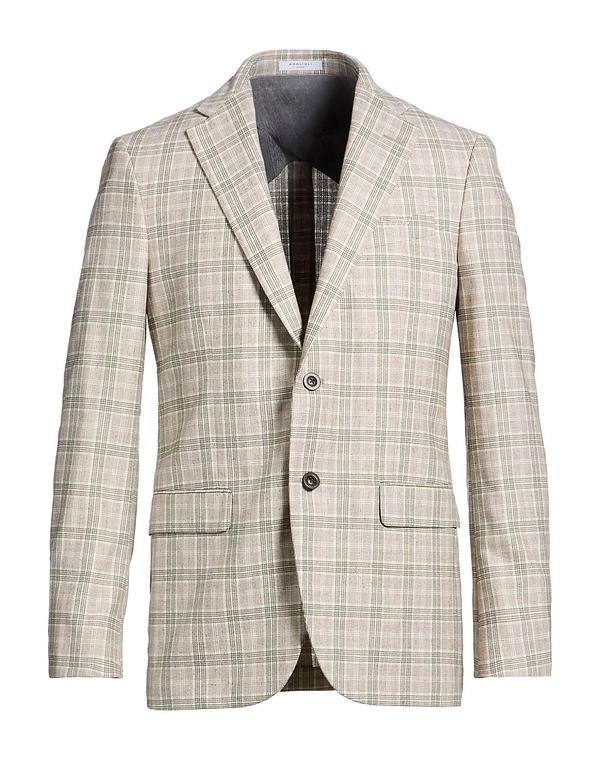 ボリオリ メンズ アウター ジャケット・ブルゾン BOGLIOLI テーラードジャケット Military Green グリーン 112,900円