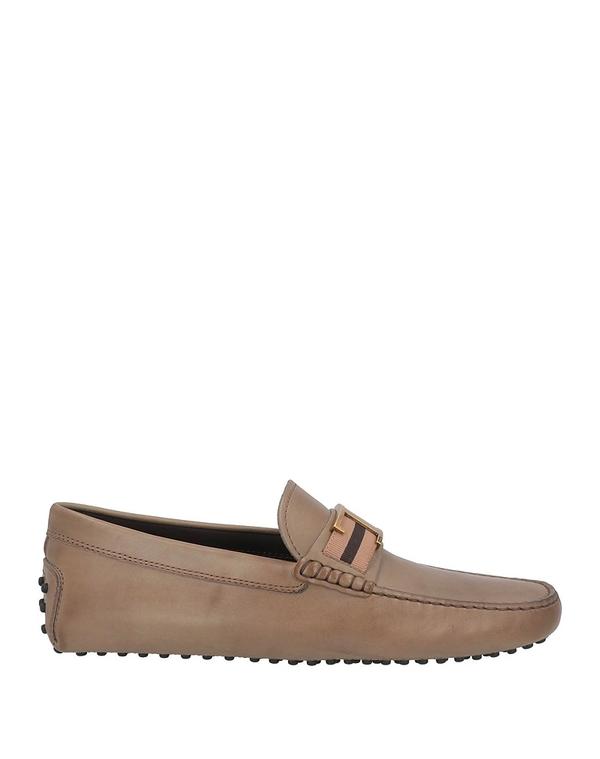 トッズ メンズ シューズ スリッポン・ローファー TOD\u0027S モカシン Khaki カーキ