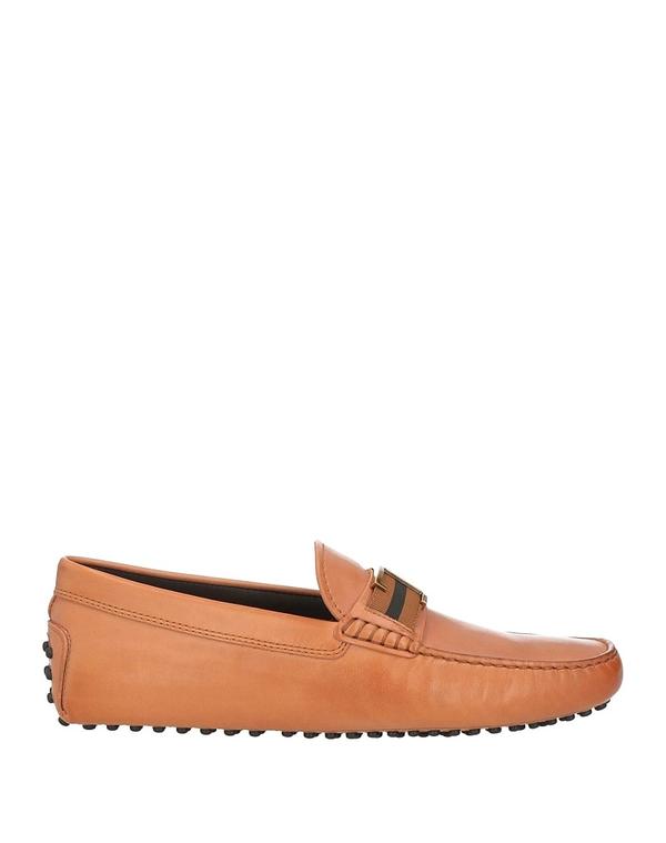 トッズ メンズ シューズ スリッポン・ローファー TOD\u0027S モカシン Tan タン