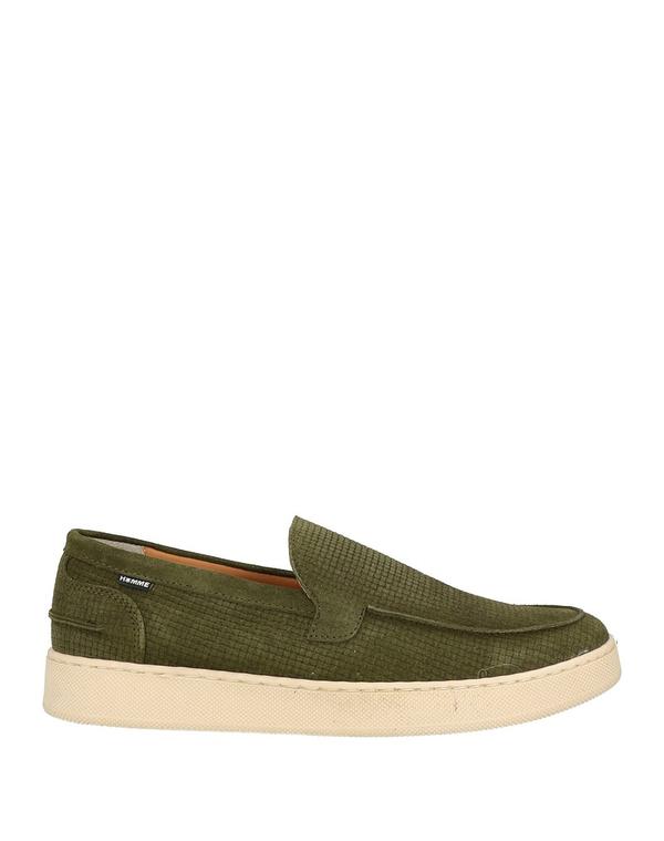 ダニエレ アレッサンドリー二 メンズ シューズ スリッポン・ローファー DANIELE ALESSANDRINI HOMME モカシン Military Green 緑であること
