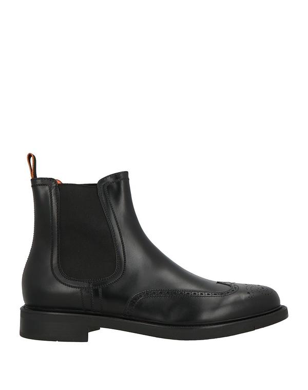 サントーニ メンズ シューズ ブーツ・レインブーツ SANTONI 遊撃手ブーツ Black 黒いこと