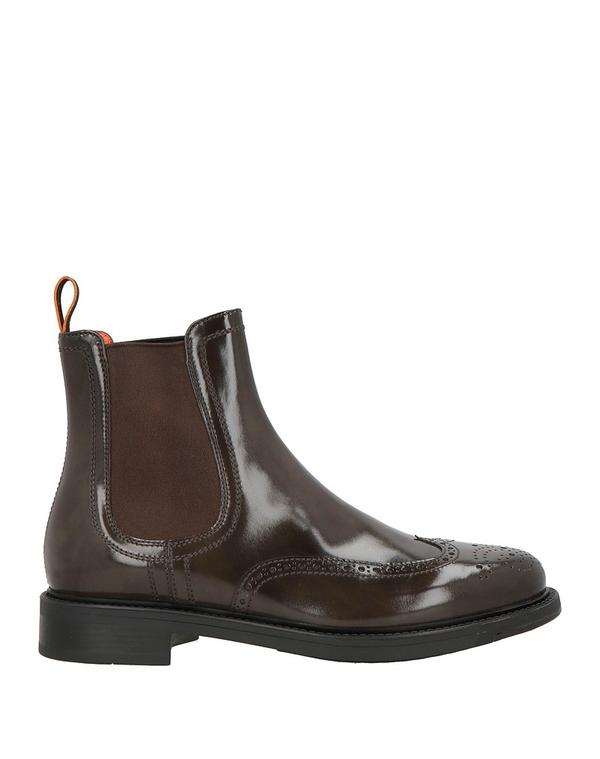 サントーニ メンズ シューズ ブーツ・レインブーツ SANTONI 遊撃手ブーツ Dark Brown 赤銅色