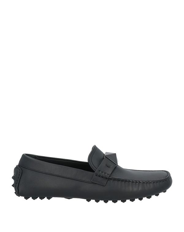 ヴァレンティノ メンズ シューズ スリッポン・ローファー VALENTINO GARAVANI モカシン Black ブラック