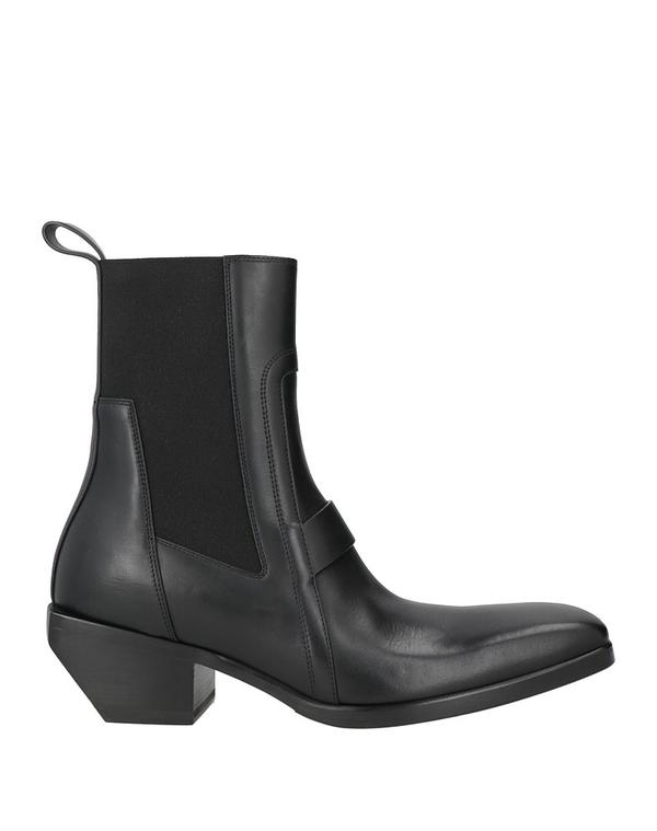 リックオウエンス メンズ シューズ ブーツ・レインブーツ RICK OWENS ショートブーツ Black ブラック
