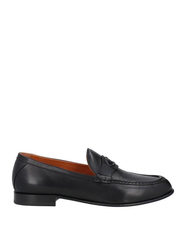 ヴァレンティノ メンズ シューズ スリッポン・ローファー VALENTINO GARAVANI モカシン Black 黒いこと