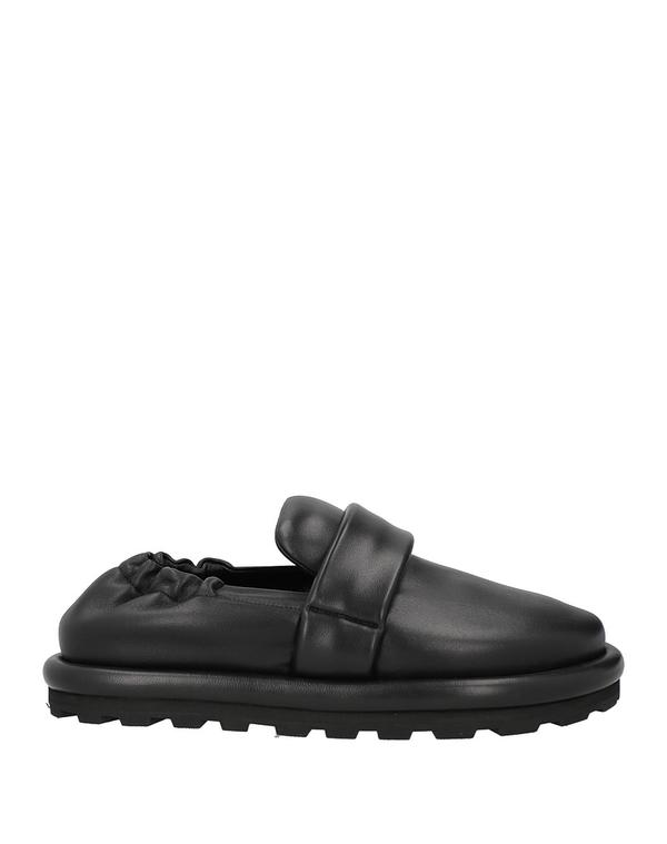 ジル・サンダー メンズ シューズ スリッポン・ローファー JIL SANDER モカシン Black 黒いこと