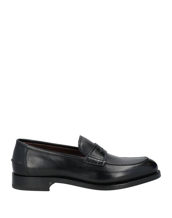 フェラガモ メンズ シューズ スリッポン・ローファー FERRAGAMO モカシン Black 黒いこと