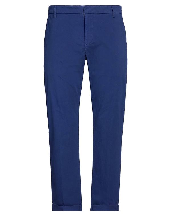 ドンダップ メンズ ボトムス 心地よいズボン下 DONDUP チノズボン下 Midnight Blue 青色