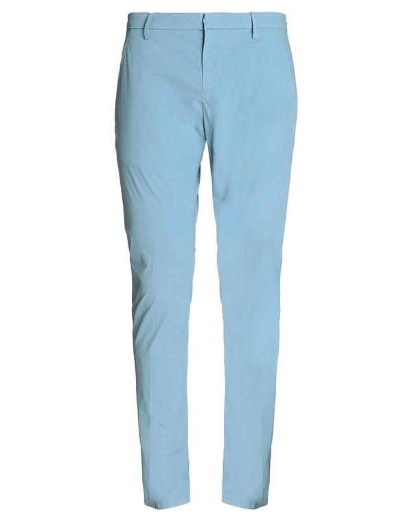 ドンダップ メンズ ボトムス 心地よいズボン下 DONDUP チノズボン下 Pastel Blue 青色