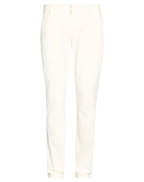 ドンダップ メンズ ボトムス 心地よいズボン下 DONDUP チノズボン下 White 白いこと