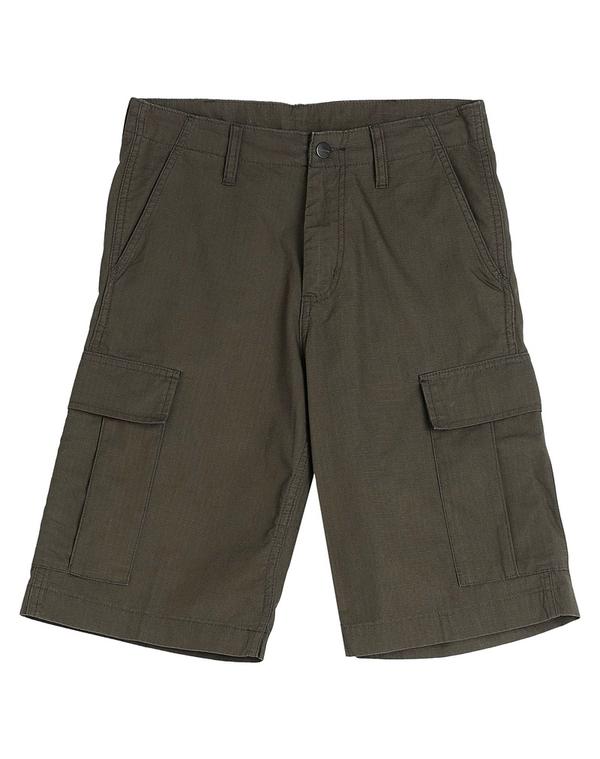 カーハート メンズ ボトムス ハーフパンツ・ショーツ CARHARTT ショートパンツ＆バミューダパンツ Military Green グリーン