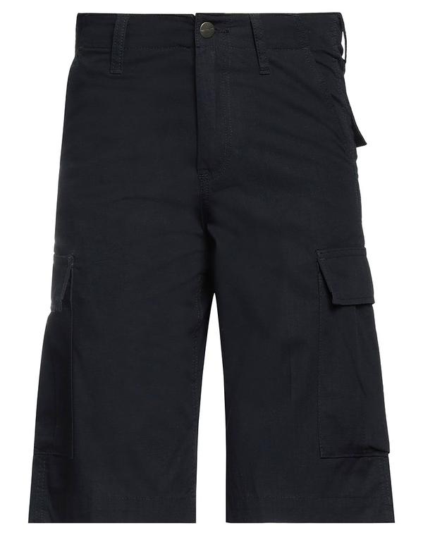 カーハート メンズ ボトムス ハーフパンツ・ショーツ CARHARTT ショートパンツ＆バミューダパンツ Midnight Blue ブルー