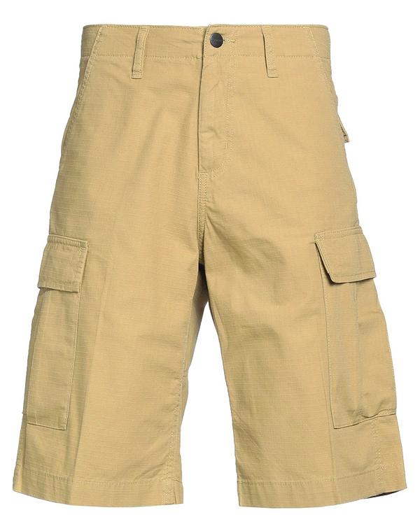 カーハート メンズ ボトムス ハーフパンツ・ショーツ CARHARTT ショートパンツ＆バミューダパンツ Mustard マスタード