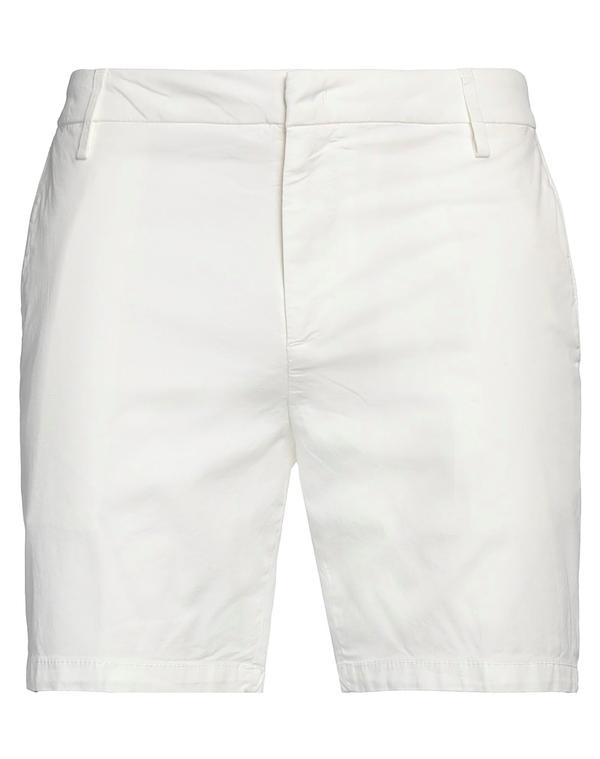ドンダップ メンズ ボトムス ハーフパンツ・ショーツ DONDUP ショートパンツ＆バミューダパンツ White ホワイト 27,170円