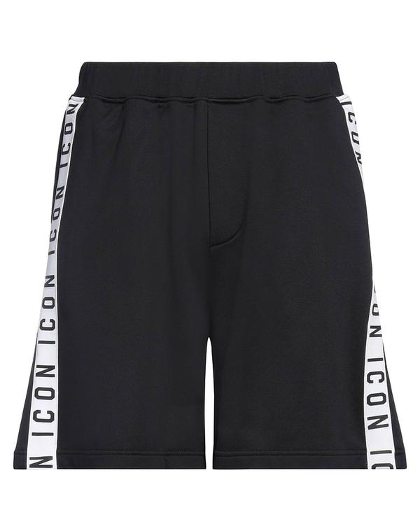 ディースクエアード メンズ ボトムス ハーフパンツ・ショーツ DSQUARED2 スポーツショートパンツ Black ブラック