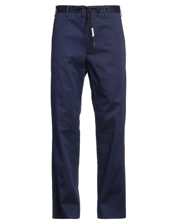 マルニ メンズ ボトムス カジュアルパンツ MARNI チノパンツ Navy ネイビー