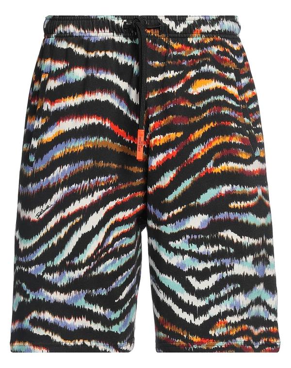ジャストカバリ メンズ ボトムス ハーフパンツ・ショーツ JUST CAVALLI スポーツショートパンツ Black ブラック｜ReVida 店