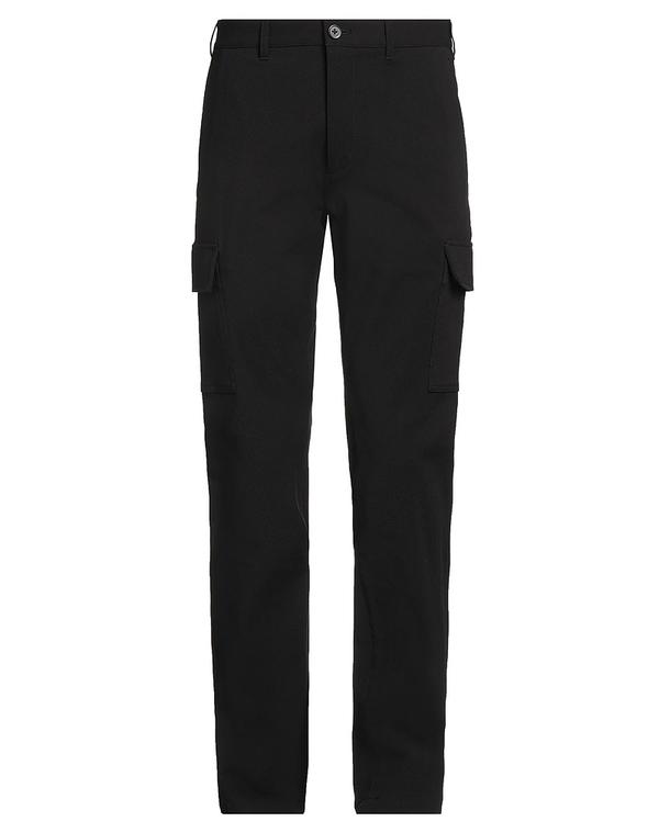 行動論理 メンズ ボトムス 心地好いズボン下 THEORY カーゴパンツ Black 黒いこと