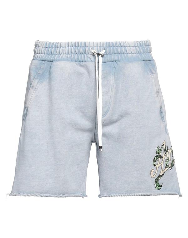 アミリ メンズ ボトムス ハーフパンツ・ショーツ AMIRI ショートパンツ＆バミューダパンツ Sky Blue ブルー
