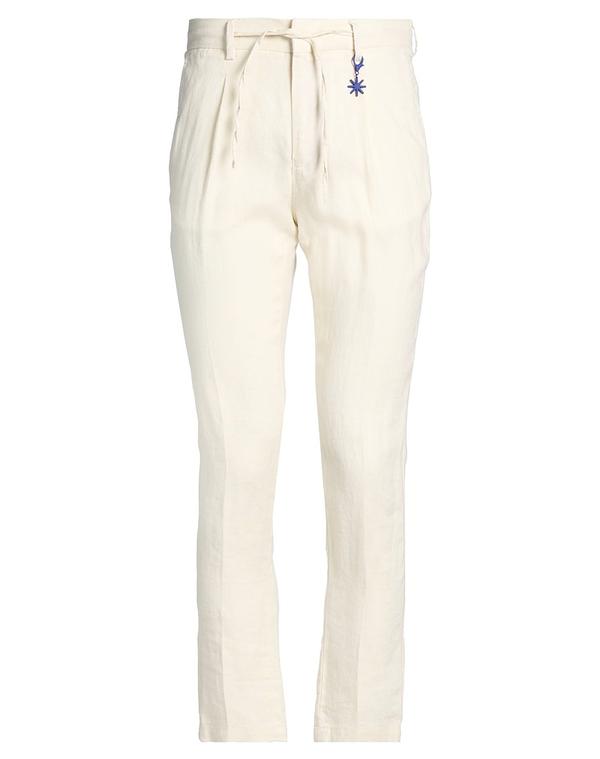マニュエル リッツ メンズ ボトムス カジュアルパンツ MANUEL RITZ パンツ Off White オフホワイト