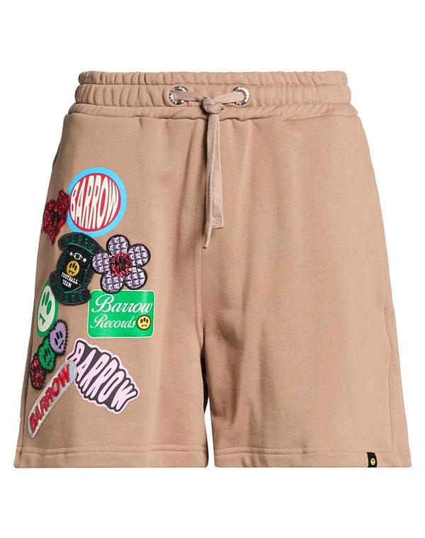 バロー メンズ ボトムス ハーフパンツ・ショーツ BARROW ショートパンツ＆バミューダパンツ Light Brown ブラウン