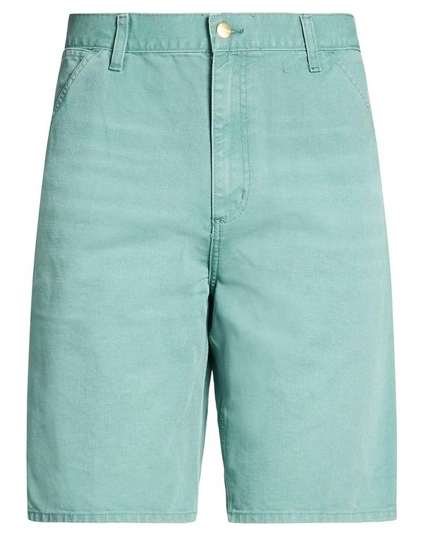カーハート メンズ ボトムス ハーフパンツ・ショーツ CARHARTT ショートパンツ＆バミューダパンツ Light Green グリーン