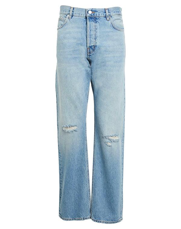 ハイクール メンズ ボトムス デニムパンツ HAIKURE ジーンズ Blue ブルー