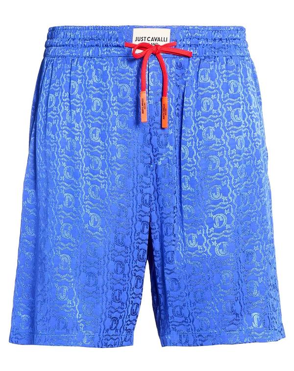 ジャストカバリ メンズ ボトムス ハーフパンツ・ショーツ JUST CAVALLI ショートパンツ＆バミューダパンツ Blue ブルー