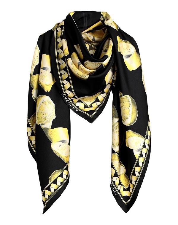 ジバンシー メンズ 付属物 えり巻き・袈裟・えり巻き GIVENCHY えり巻き＆えり巻き Black 黒いこと