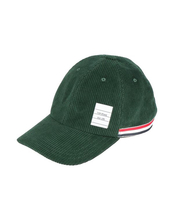 トムブラウン メンズ アクセサリー 帽子 THOM BROWNE 帽子 Dark Green グリーン