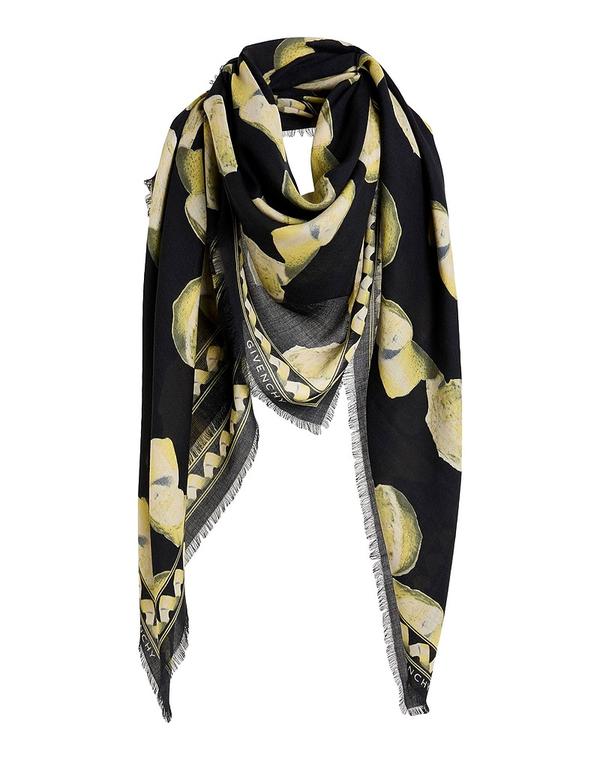 ジバンシー メンズ 付属物 えり巻き・袈裟・えり巻き GIVENCHY えり巻き＆えり巻き Black 黒いこと