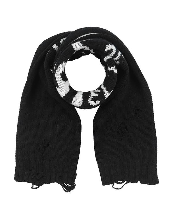 マルタンマルジェラ メンズ 付属物 えり巻き・袈裟・えり巻き MM6 MAISON MARGIELA えり巻き＆えり巻き Black 黒いこと