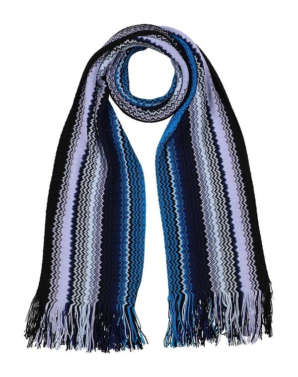 ミッソーニ メンズ 添え物 消音装置・袈裟・えり巻き MISSONI 消音装置＆えり巻き Black 黒いこと
