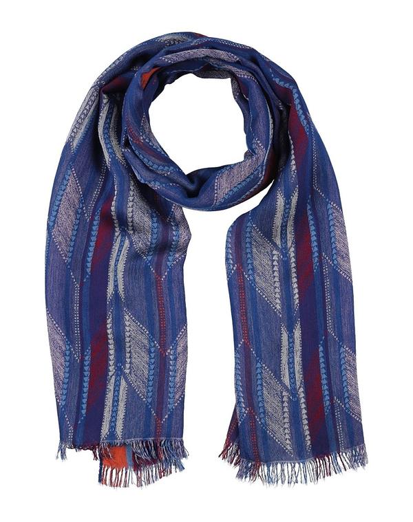 ミッソーニ メンズ 付属物 えり巻き・袈裟・えり巻き MISSONI えり巻き＆えり巻き Bright Blue 青碧