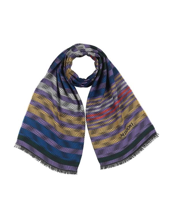ミッソーニ メンズ 付属物 えり巻き・袈裟・えり巻き MISSONI えり巻き＆えり巻き Lilac 紫はしどい