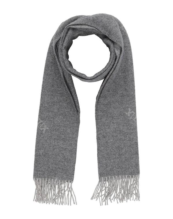 レ ドゥ メンズ アクセサリー マフラー・ストール・スカーフ LES DEUX マフラー＆スカーフ Gray グレー 12,145円