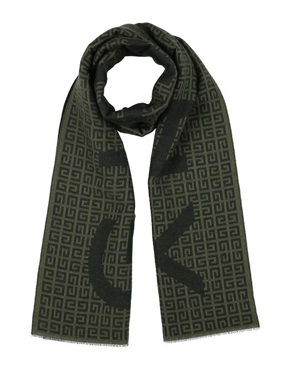 ジバンシー メンズ アクセサリー マフラー・ストール・スカーフ GIVENCHY マフラー＆スカーフ Military Green グリーン