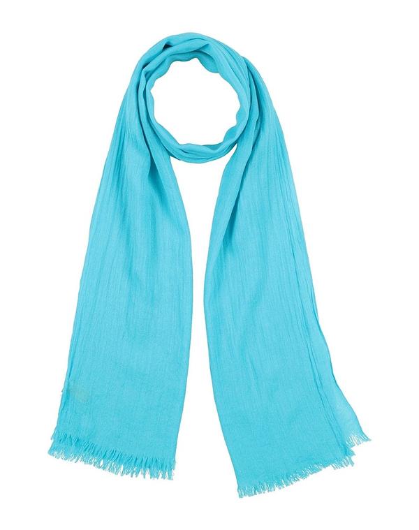 マロ メンズ アクセサリー マフラー・ストール・スカーフ MALO マフラー&スカーフ Turquoise Blue ブルー|ReVida 店