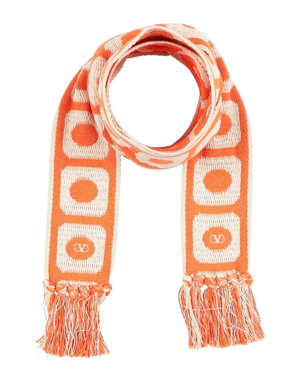 ヴァレンティノ メンズ 付属物 えり巻き・袈裟・えり巻き VALENTINO GARAVANI えり巻き＆えり巻き Orange オレンジ色