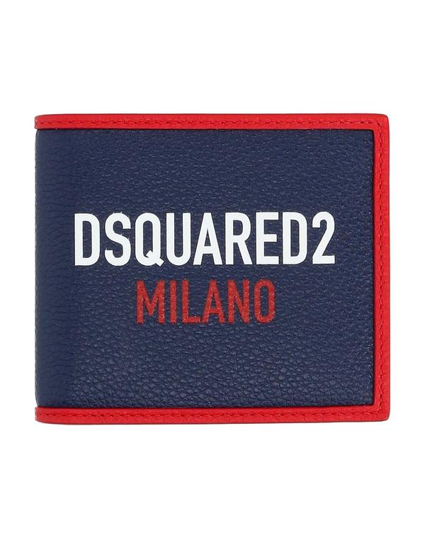 ディースクエアード メンズ 付属品 がま口 DSQUARED2 がま口 Navy 米国海軍 財布・ケース-メンズ財布-バッグ・小物・ブランド雑貨