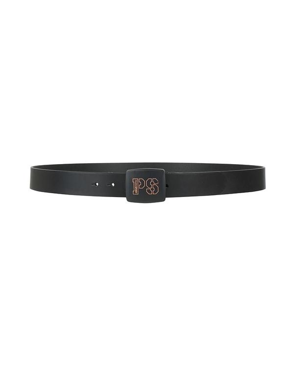 飾り気の無い 運動競技 メンズ 付属品 胴締め PLEIN SPORT なめし革胴締め Black 黒いこと